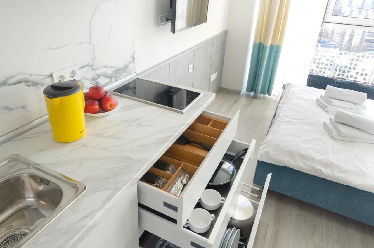 New Apartment Near Railway Station 1A Kiev Exterior foto
